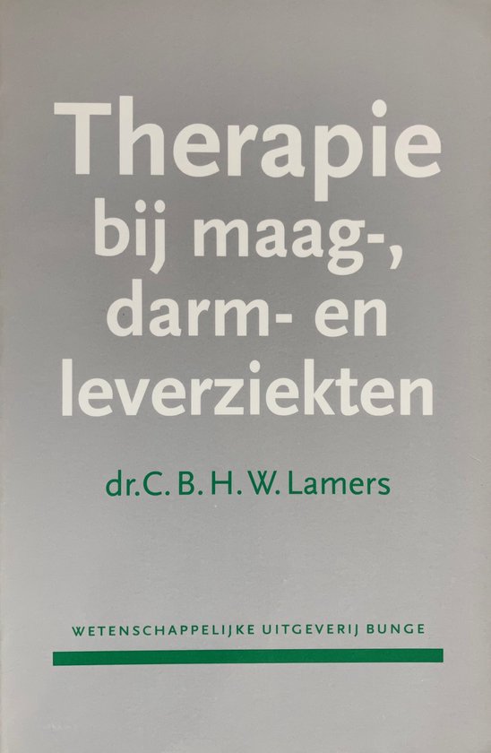 Therapie bij maag-, darm- en leverziekten