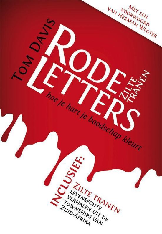 Rode letters zilte tranen