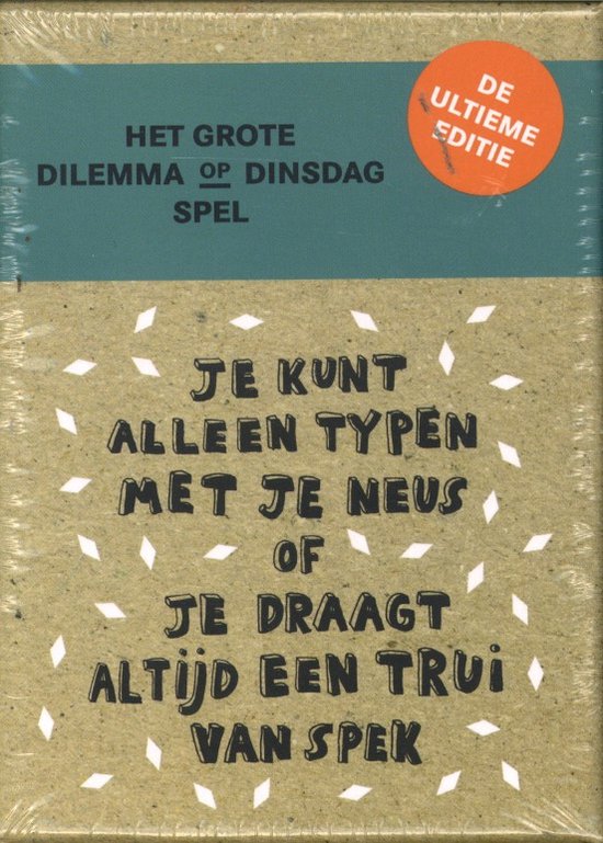 Dilemma op Dinsdag 3 - Het Grote Dilemma op Dinsdag-Spel: De Ultieme Editie