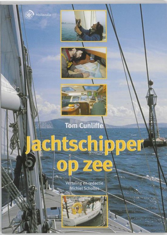 Jachtschipper op zee