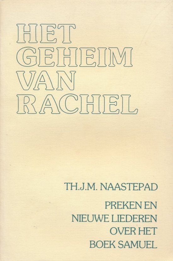 Het geheim van Rachel