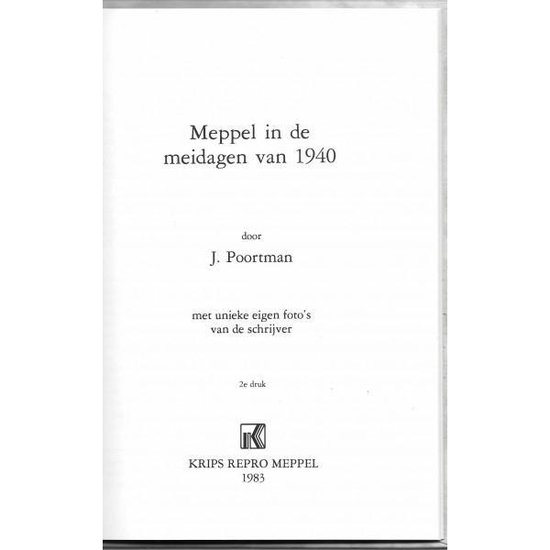 Meppel in de meidagen van 1940