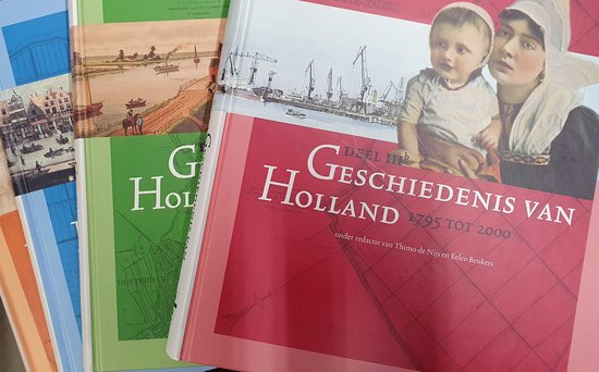 GESCHIEDENIS VAN HOLLAND. SET VAN VIER DELEN .