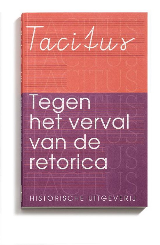 Historische Paperbacks - Tegen het verval van de retorica