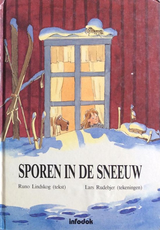 Sporen in de sneeuw