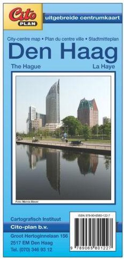 Centrumplattegrond Den Haag Uitgebreid