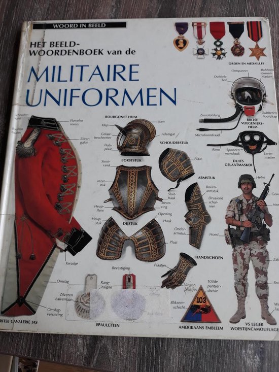 Beeldwoordenboek-militaire uniforme