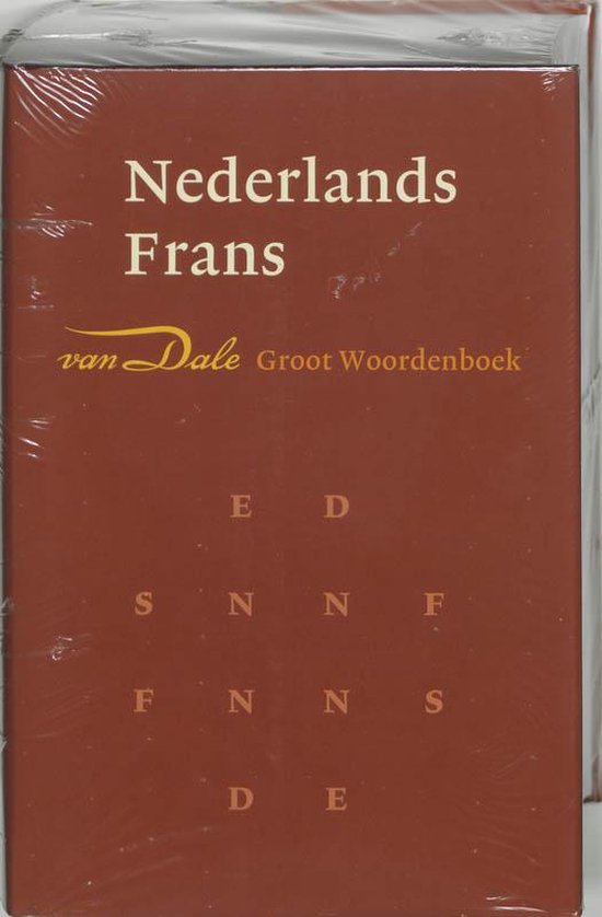 Woordenboek Van Dale Ne Fr Groot