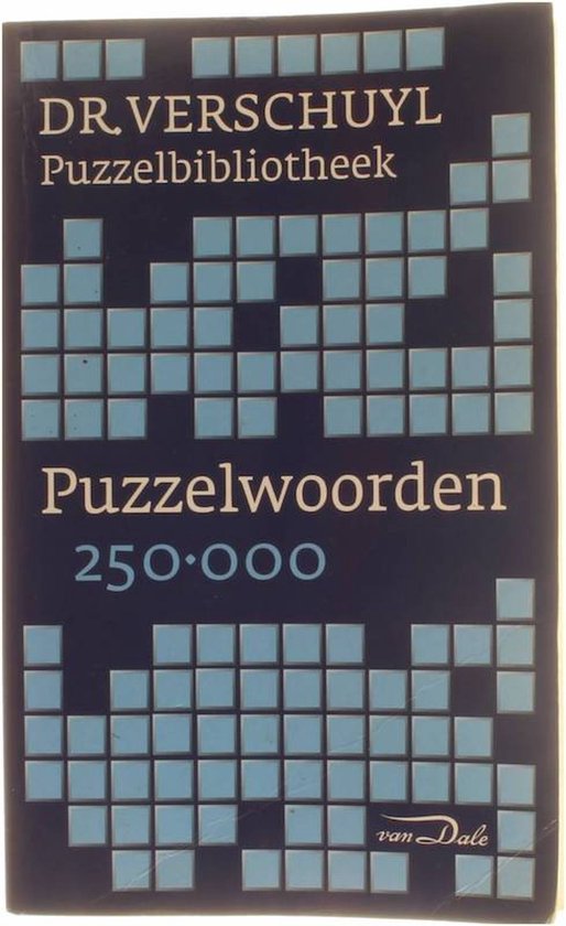 Dr Verschuyl 250000 Puzzelwoorden