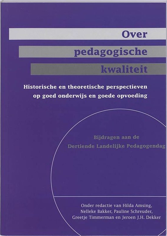 Over pedagogische kwaliteit