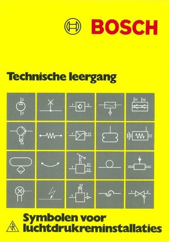 Technische leergang - Symbolen voor luchtdrukreminstallaties