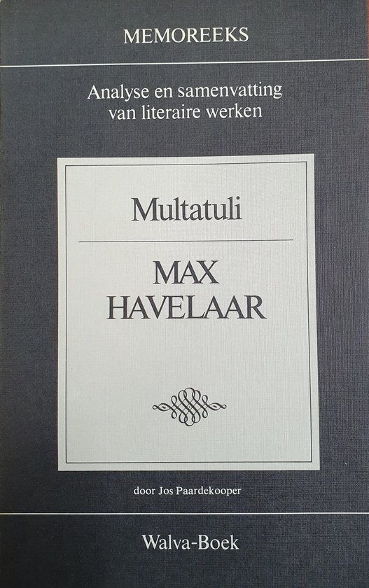 Multatuli max havelaar