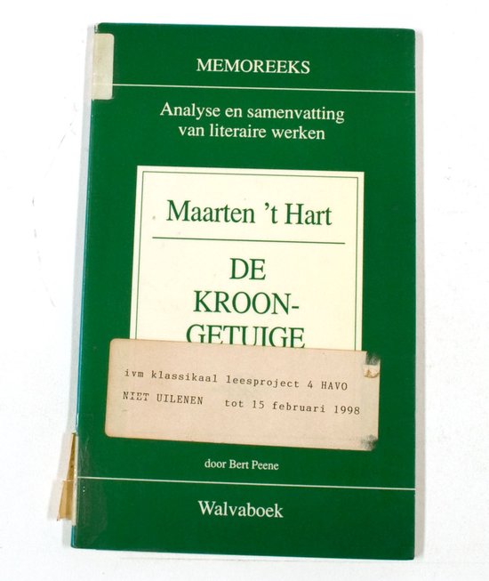 Maarten 't Hart - De Kroongetuige