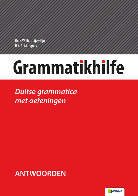 GRAMMATIKHILFE ANTWOORDEN