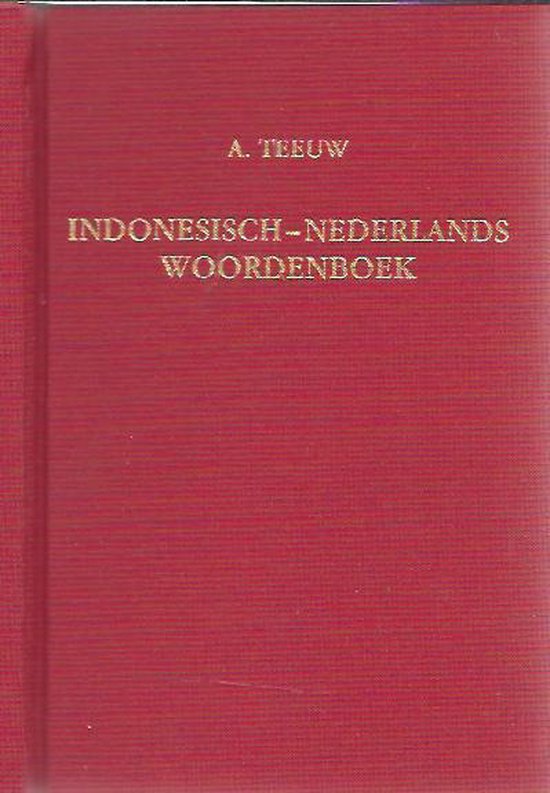 Indonesisch-nederlands woordenboek - Teeuw