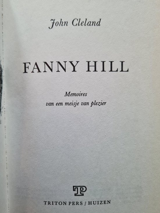 Fanny Hill