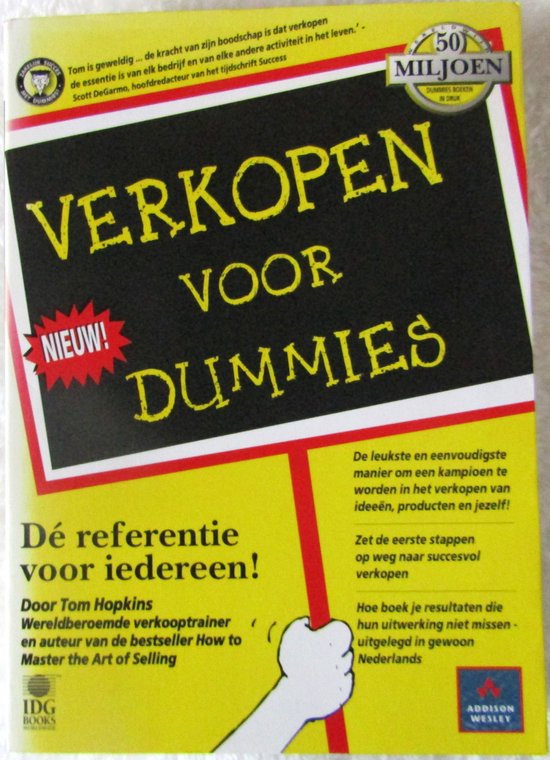 Verkopen Voor Dummies