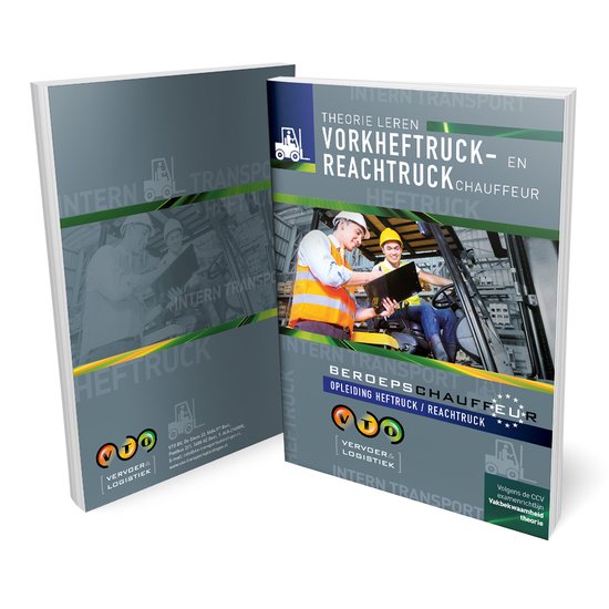 Theorie Boek Heftruck en Reachtruck Chauffeur - VTO Vervoer & Logistiek