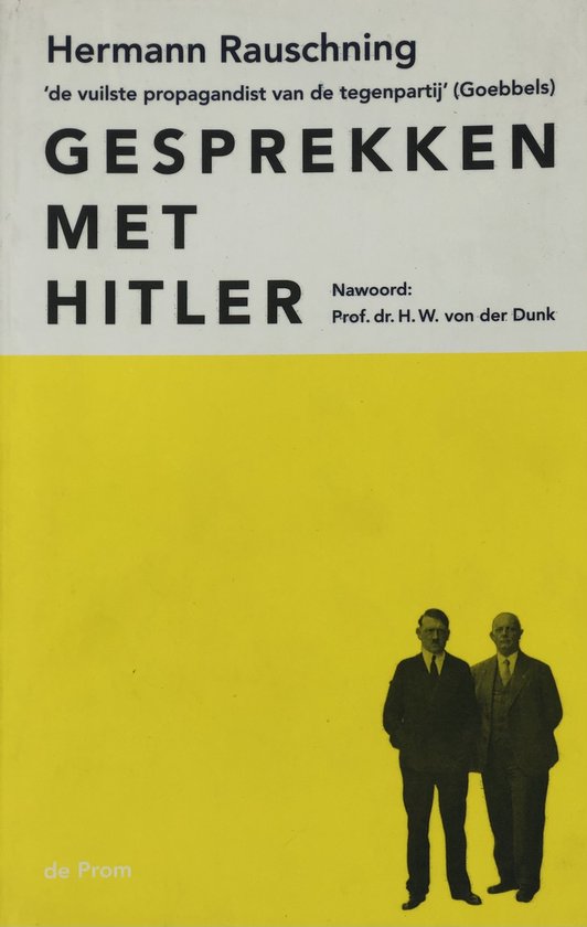 Gesprekken Met Hitler