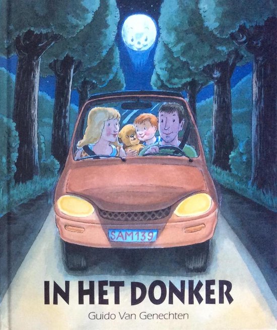 In het donker