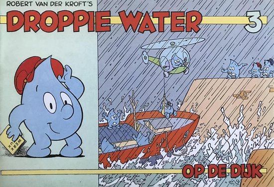 Droppie water op de dijk