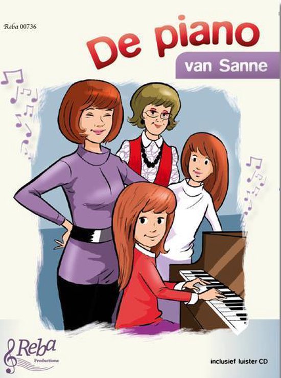 De piano van Sanne