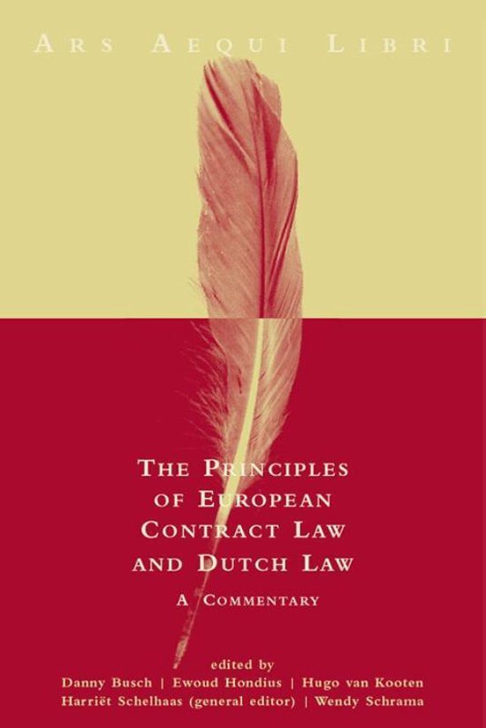 Principles of European contract law and Dutch law