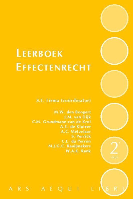 Leerboek Effectenrecht