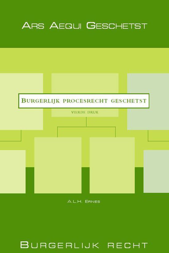 Burgerlijk procesrecht geschetst