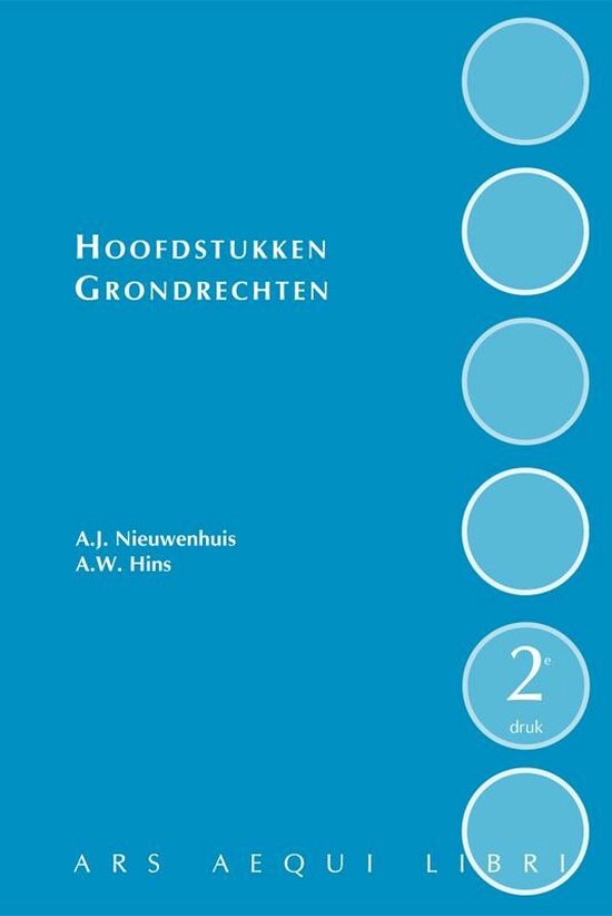 Hoofdstukken grondrechten