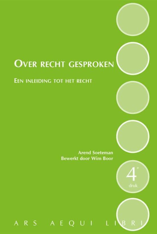 Ars Aequi Cahiers  -   Over recht gesproken