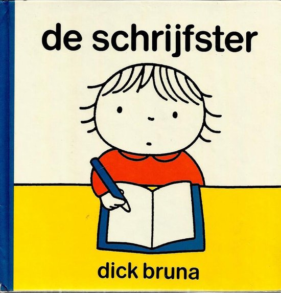 De schrijfster