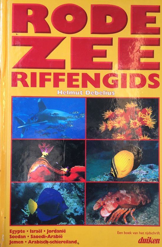Rode zee. riffengids