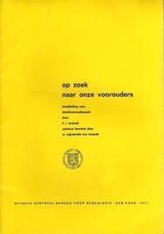 Op zoek naar onze voorouders