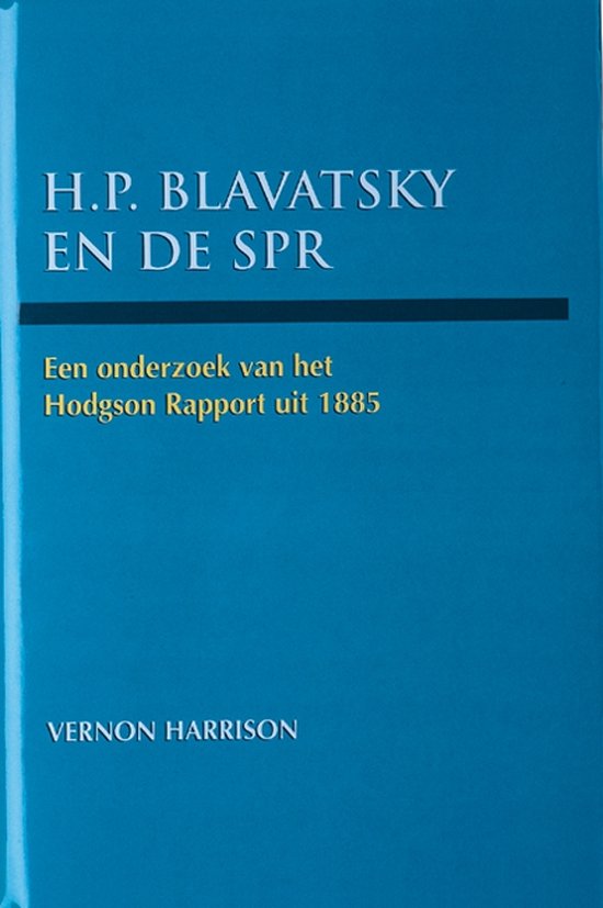 H.P. Blavatsky en de SPR