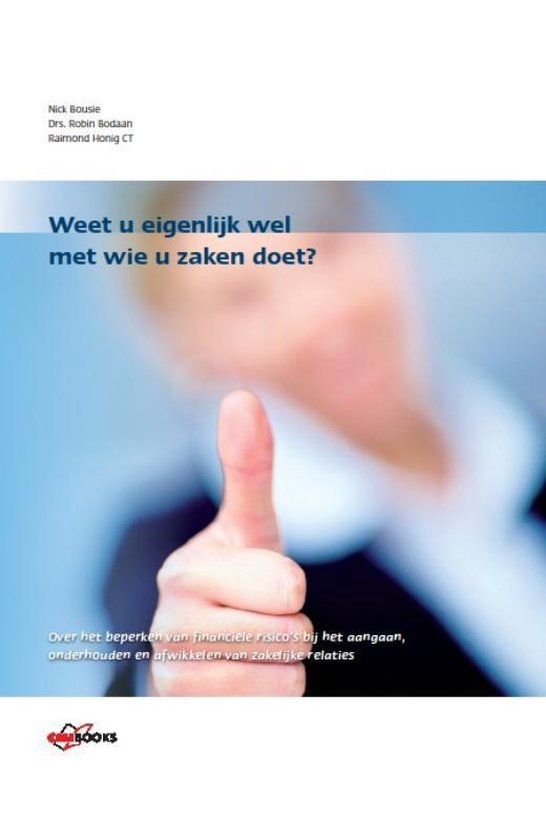 CMI Books 4 -   Weet u eigenlijk wel met wie u zaken doet?