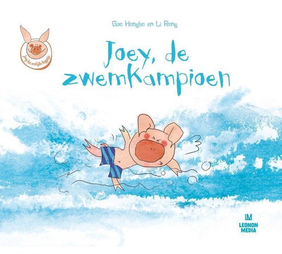 Joey het vrolijke biggetje 1 -   Joey de Zwemkampioen