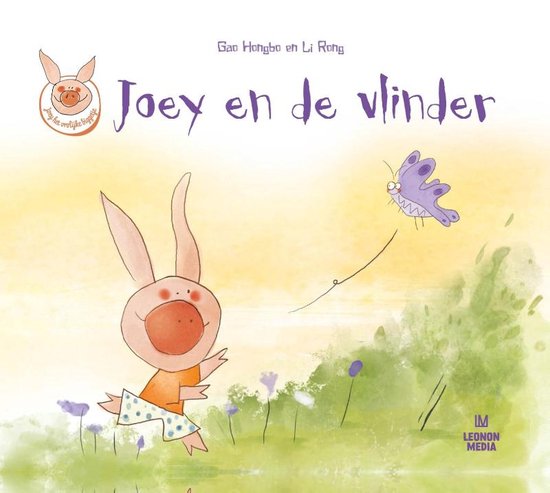 Joey het vrolijke biggetje 2 -   Joey en de vlinder