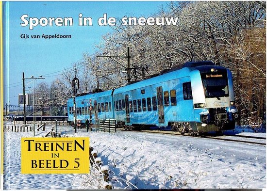 Treinen boek Sporen in de sneeuw