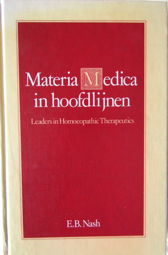 Materia medica in hoofdlijnen