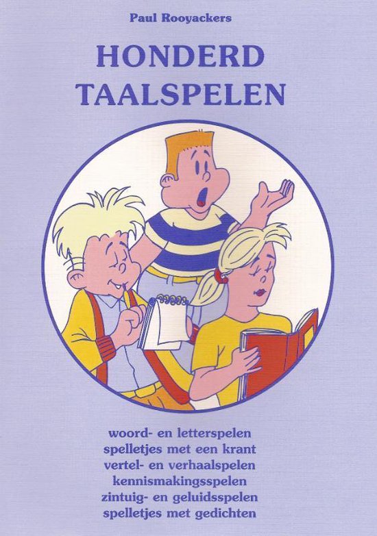 Educatieve spelenboeken 50 -   Honderd taalspelen