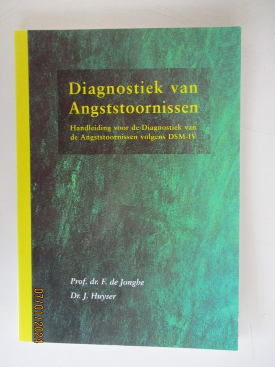 Diagnostiek van angststoornissen