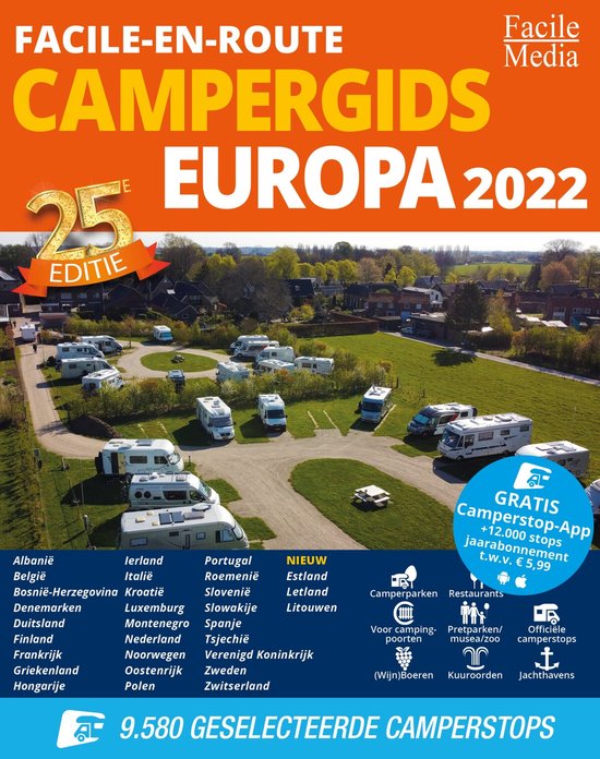 Facile-en-Route Campergids Europa 2022