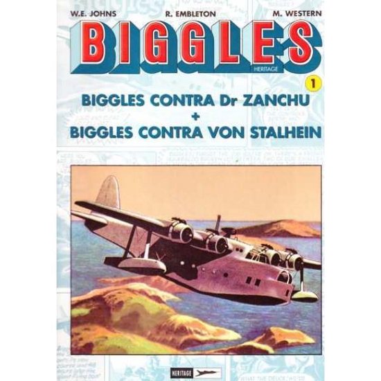 Biggles Contra Dr Zanchu,Biggles Contra Von Stalhein,Biggles En De Galilese Kelk,Biggles En De Goudsmokkelaars,Biggles Neemt Wraak.