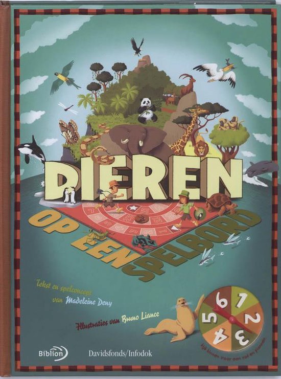 Dieren op een spelbord