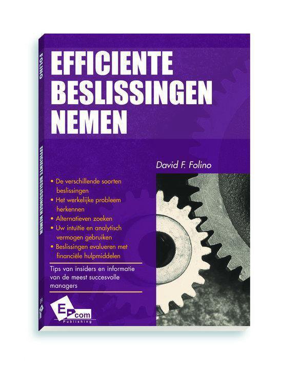 Efficiente Beslissingen Nemen