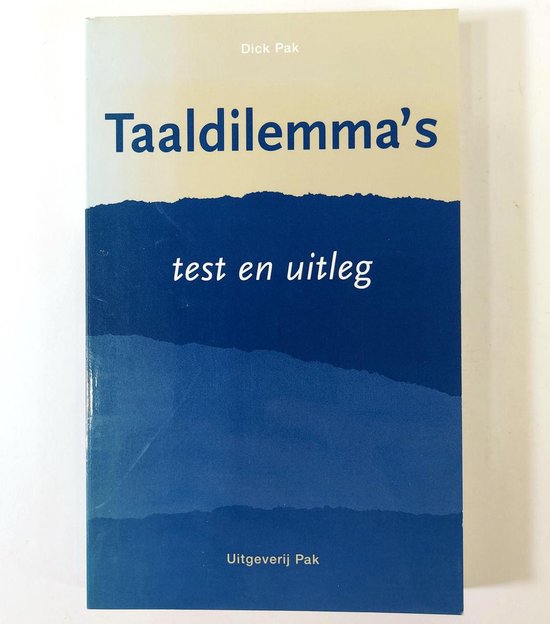 Taaldilemma's