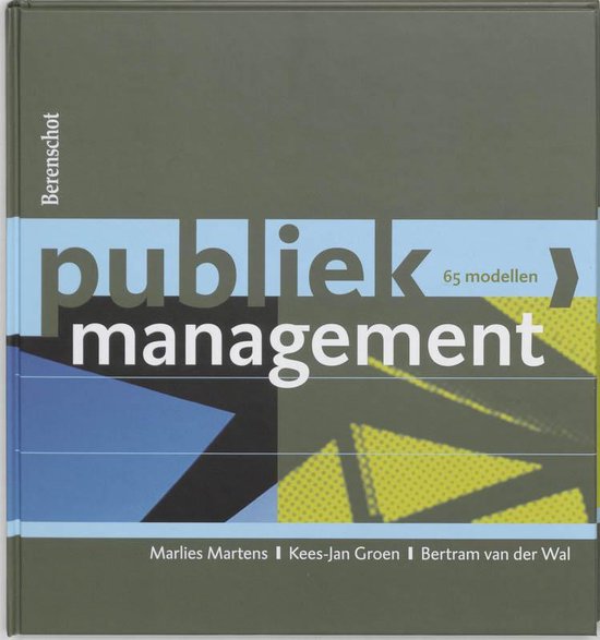 Publiek Management / 65 Modellen