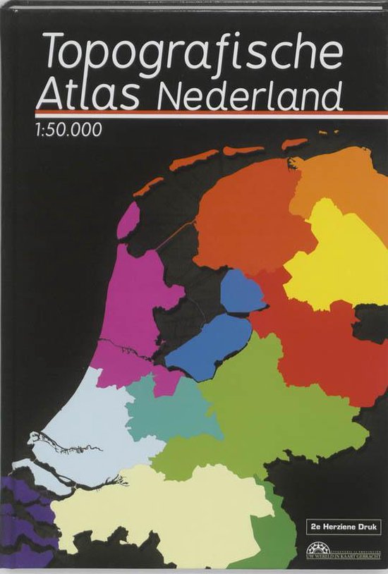 Topografische Atlas Nederland Schaal 1:50.000