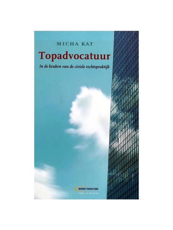 Topadvocatuur - Micha Kat